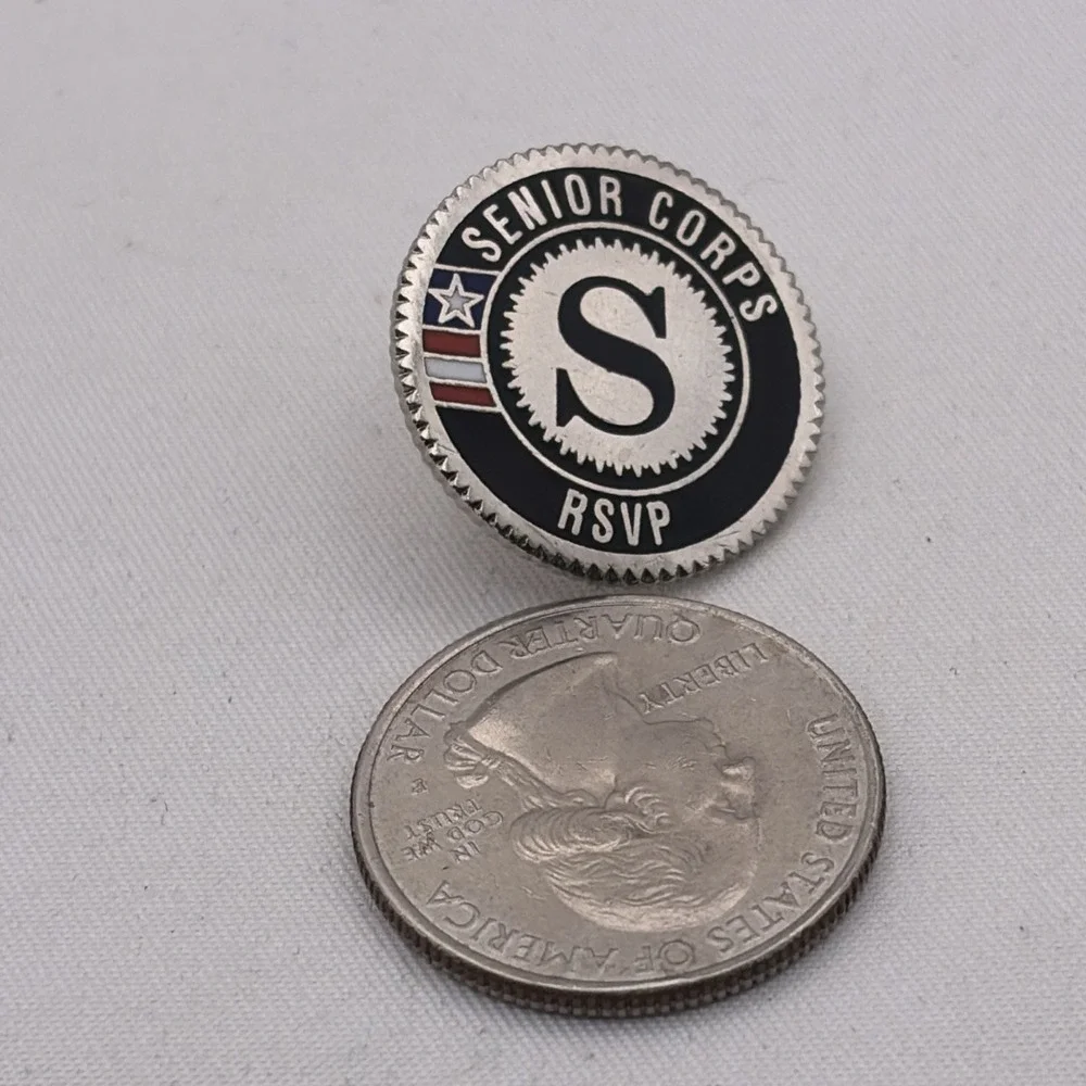 Senior Corps RSVP Lapel Hat Pin